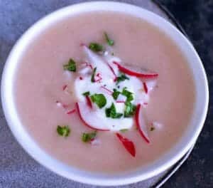 Creamy Radish Soup Recipe Awesome Cuisine