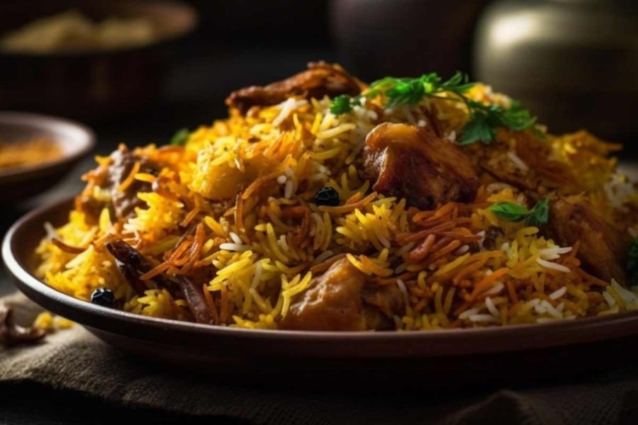 Shrimp Biryani