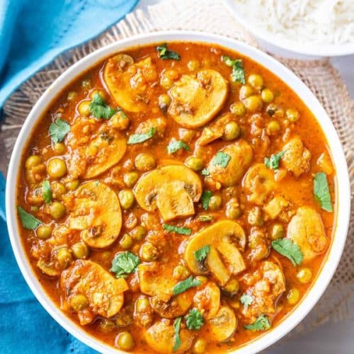 Mushroom Peas Paneer