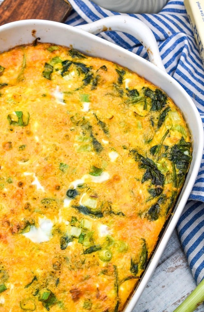 Eggs on Spinach