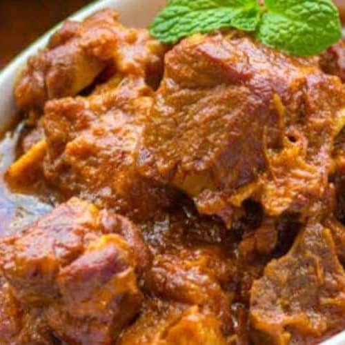 Kosha Mangsho Bengali Mutton Curry