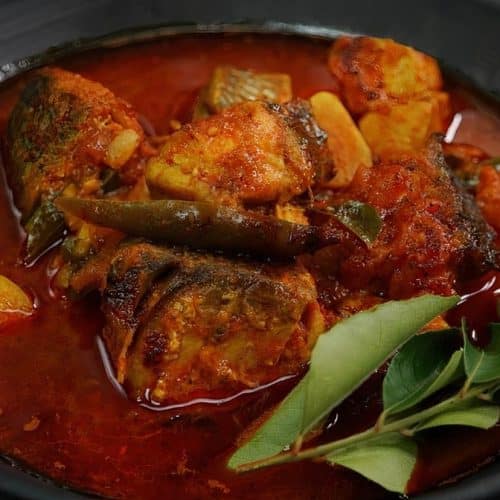 Meen Vevichathu Red Fish Curry