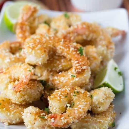 Til Jhinga Crispy Sesame Prawns