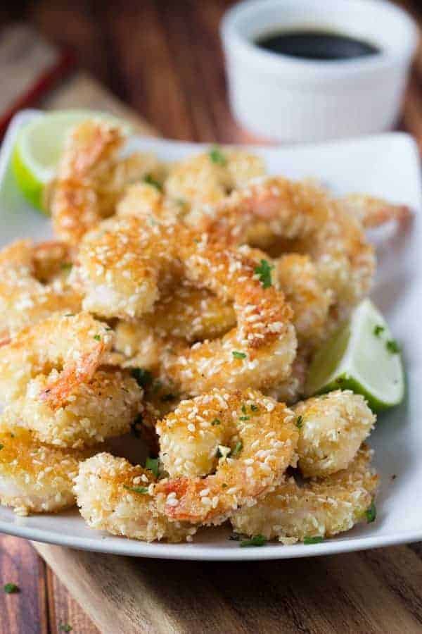 Til Jhinga Crispy Sesame Prawns 