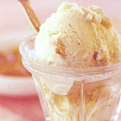 Apricot and Amaretto Ice Cream