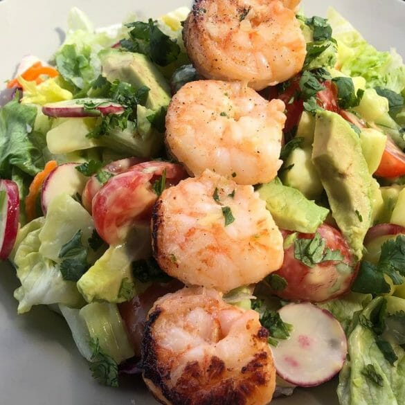 Shrimp Salad Recipe Awesome Cuisine   Shrimp Salad 585x585 