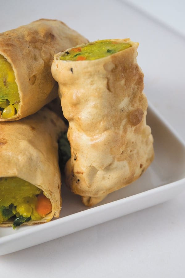 Vegetable Stuffed Papad Recipe – Superior Delicacies