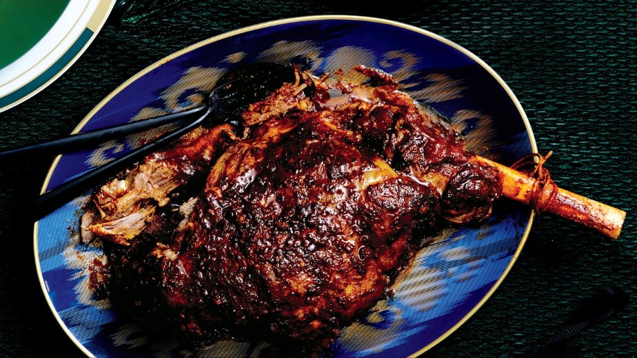 Leg of Lamb in a Spicy Marinade