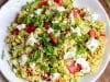 Raspberry and Feta Salad with Couscous