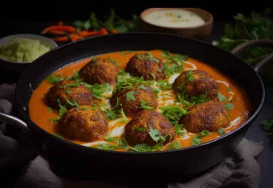 Mughlai Paneer Kofta Curry