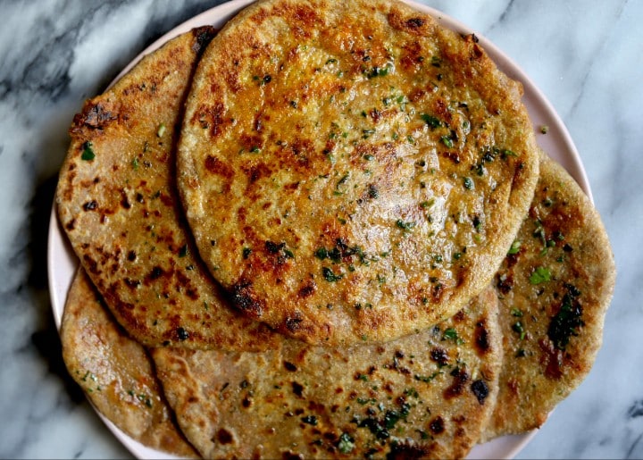 Malaysian Vegetable Paratha