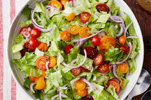 Mexican Tomato and Lettuce Salad Recipe