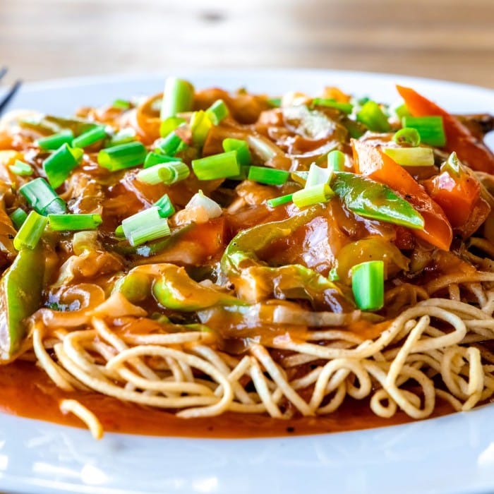 American Chop Suey with Vegetables