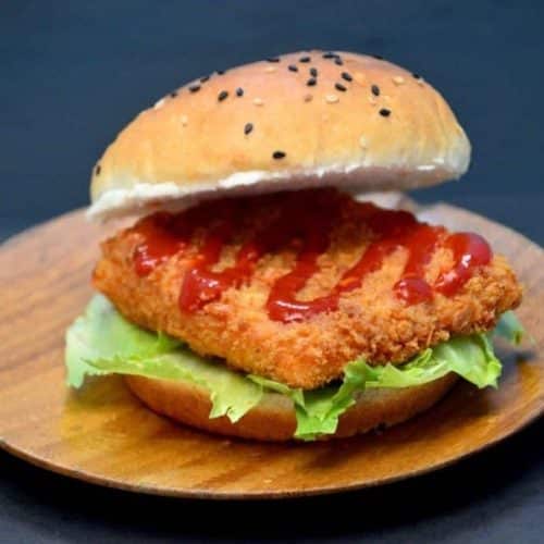 Crispy Tofu Burger