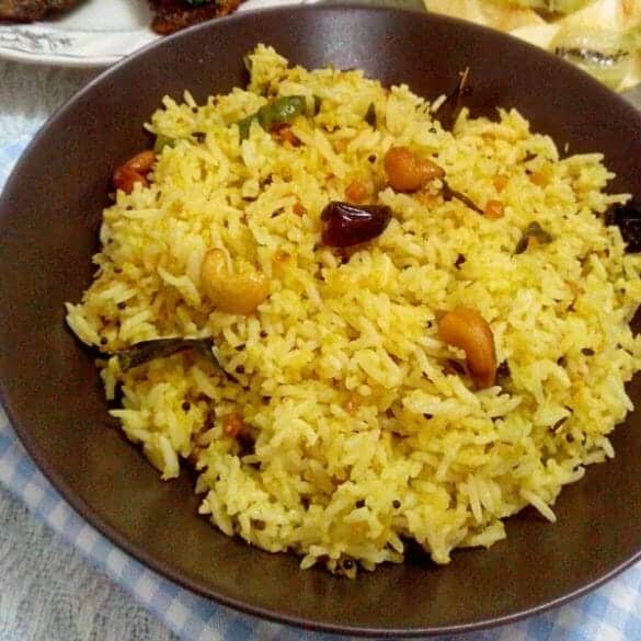 Lemon Rice Recipe - Chitranna Recipe - Awesome Cuisine