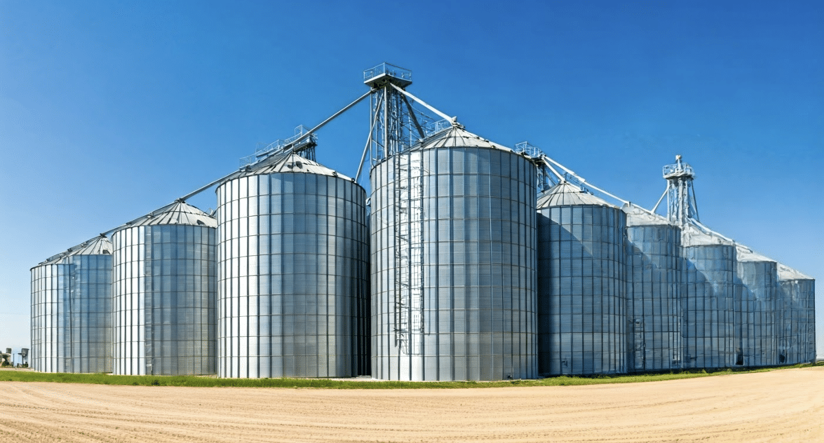 Modern Grain Silos