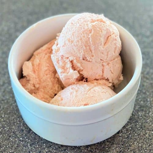 Rhubarb and Custard Ice Cream