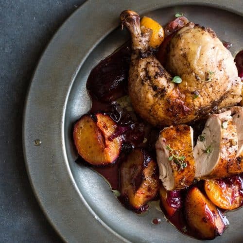 Chicken with Plums