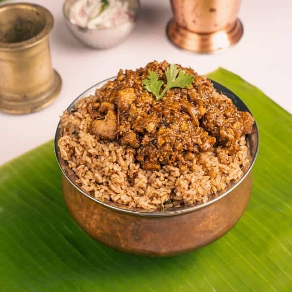 Kothukari Minced Meat Pulao