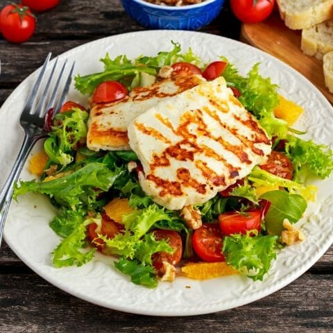 Grilled Halloumi Cheese