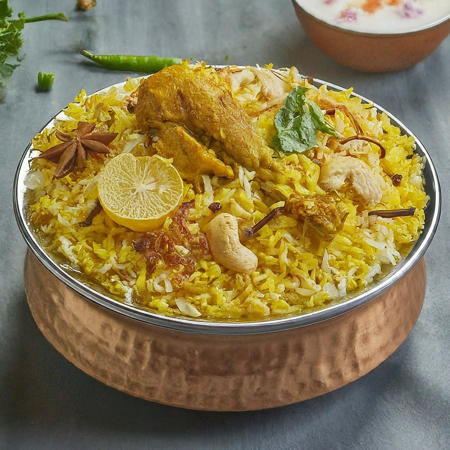 Awadhi biryani