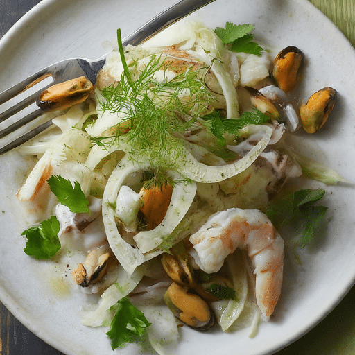 Fennel and Seafood Salad