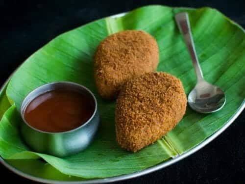 Maravalli Kizhangu Cutlet Recipe Tapioca Cutlet Kappa Cutlet