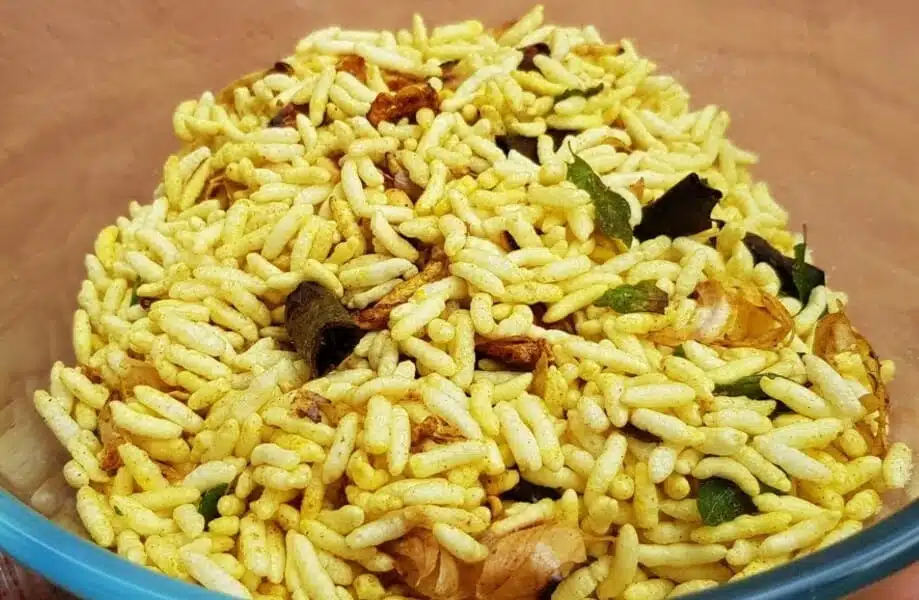 Masala Pori - Kara Pori - Spicy Puffed Rice