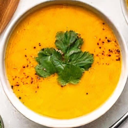 Carrot and Coriander Soup