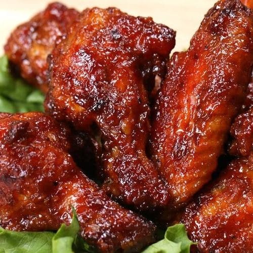 Honey Barbecued Chicken Wings