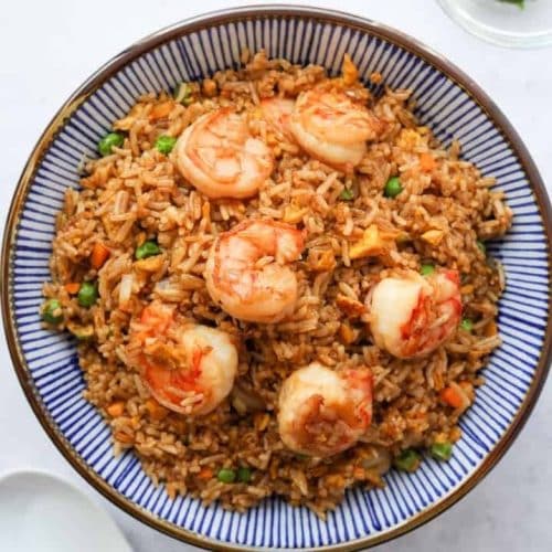 Shrimp and Green Peas Rice