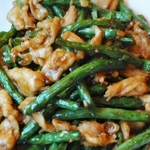 Chicken and Asparagus Stir Fry