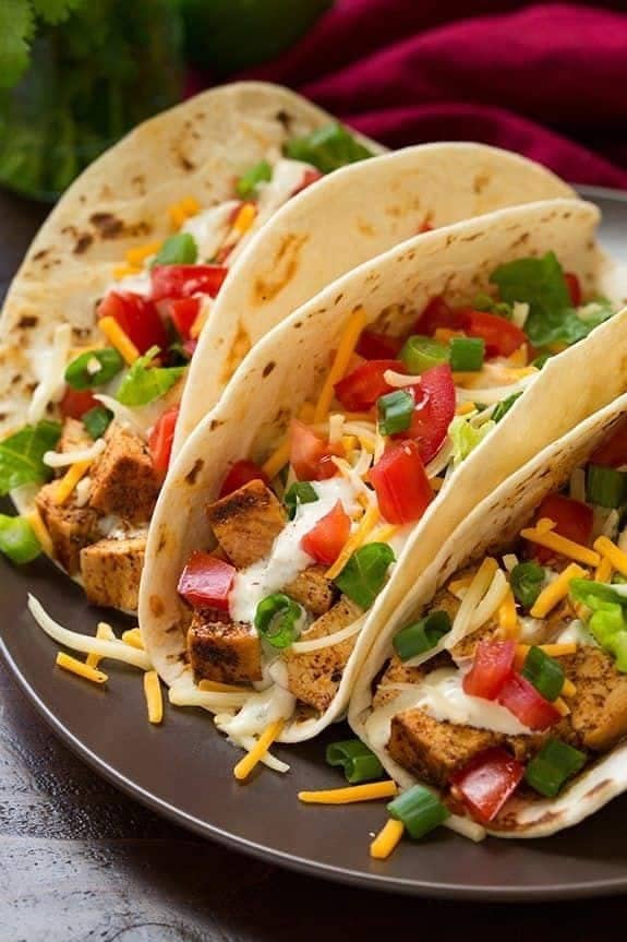 Grilled Chicken Tacos