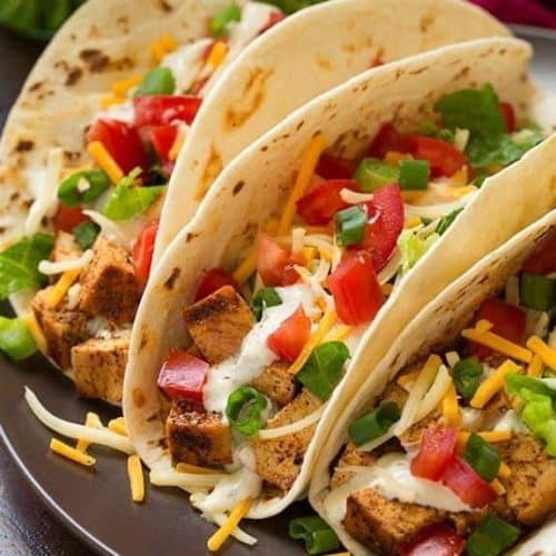 Grilled Chicken Tacos