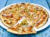 Chicken Capsicum and Onion Pizza