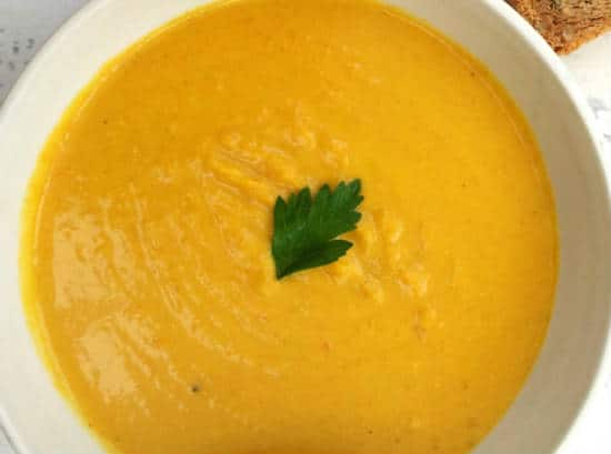 Carrot, Coconut and Dal Soup Recipe - Awesome Cuisine