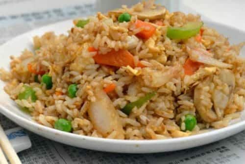 Vegetarian Chinese Fried Rice Recipe - Awesome Cuisine