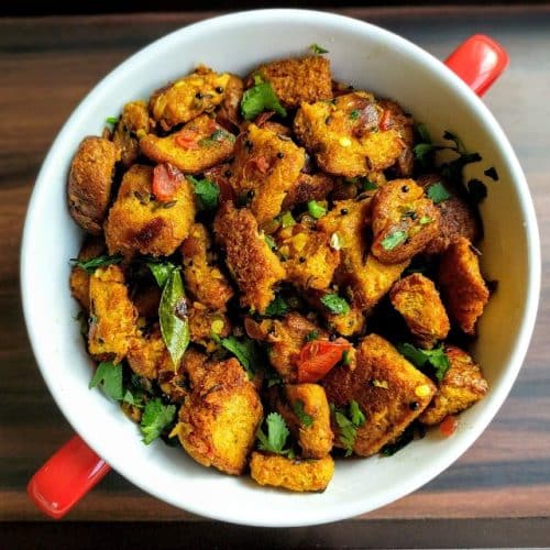 Wheat Bread Upma