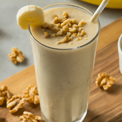 Banana Walnut Smoothie