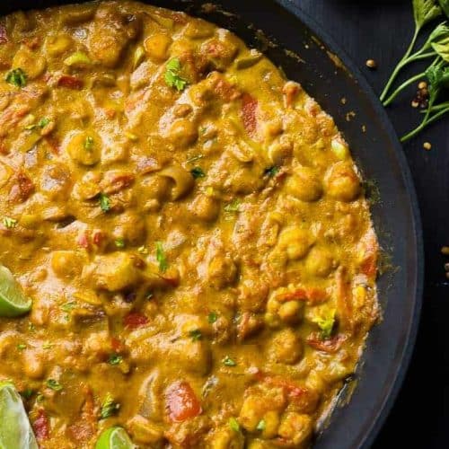 Coconut Chickpeas Curry
