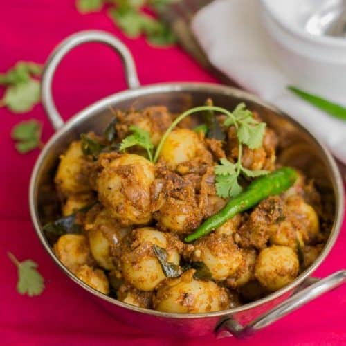 Chettinad style Potato Masala