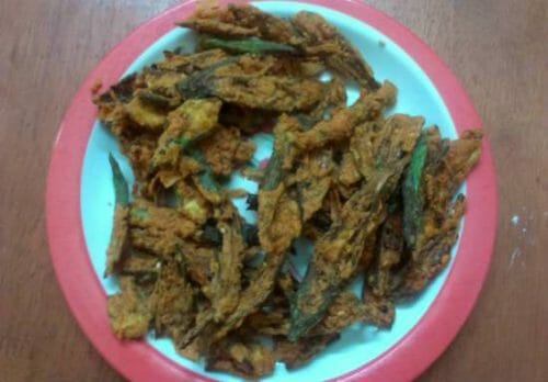 Vendakkai Pakoda (Bhindi Pakora) Recipe - Awesome Cuisine