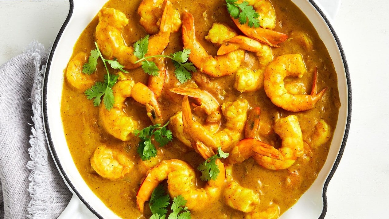 Creamy Prawn Curry