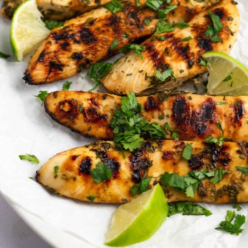 Grilled Chicken with Lime and Coriander