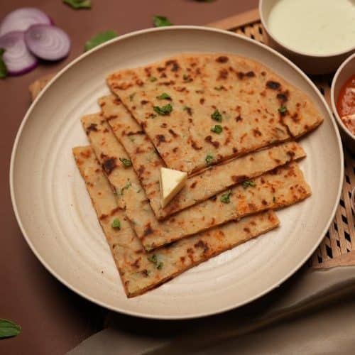 Mushroom Paratha