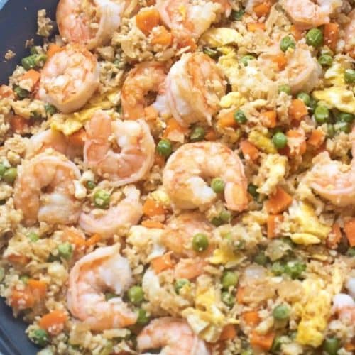 Cauliflower Shrimp Fried Rice