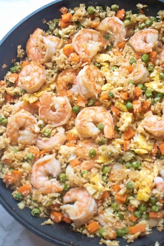 Cauliflower Shrimp Fried Rice