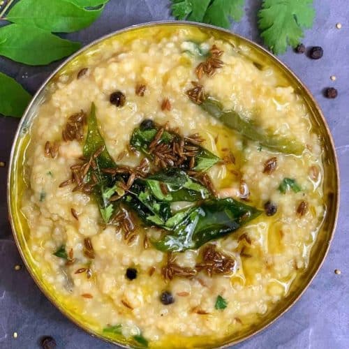 Thinai Pongal Foxtail Millet Pongal