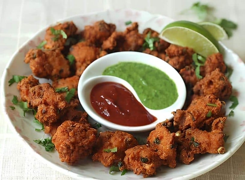 Rooster Pakodas Recipe