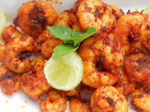 Fried Masala Prawns Recipe - Awesome Cuisine